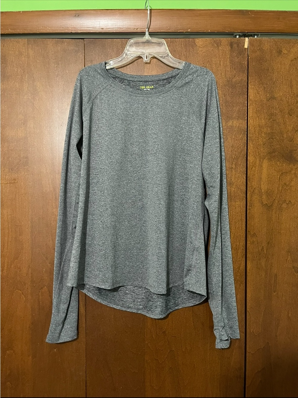 Long sleeve workout top
